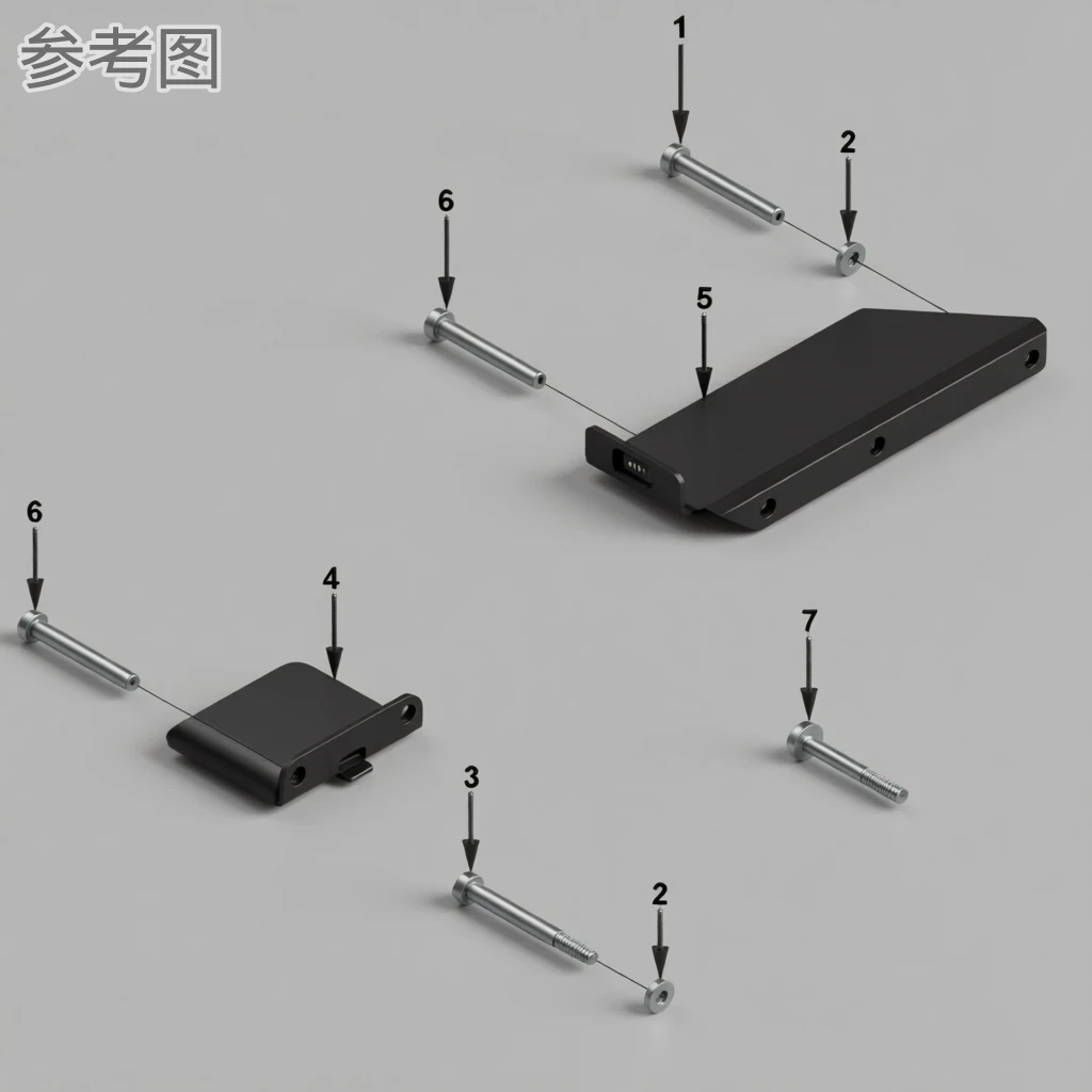 带垫圈的螺钉